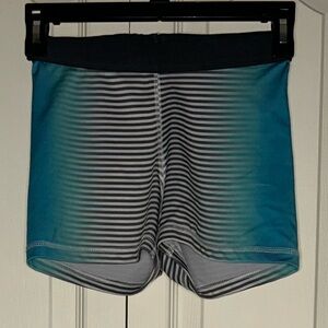 Junior's Patterened Spandex Biker Shorts | Size XS
